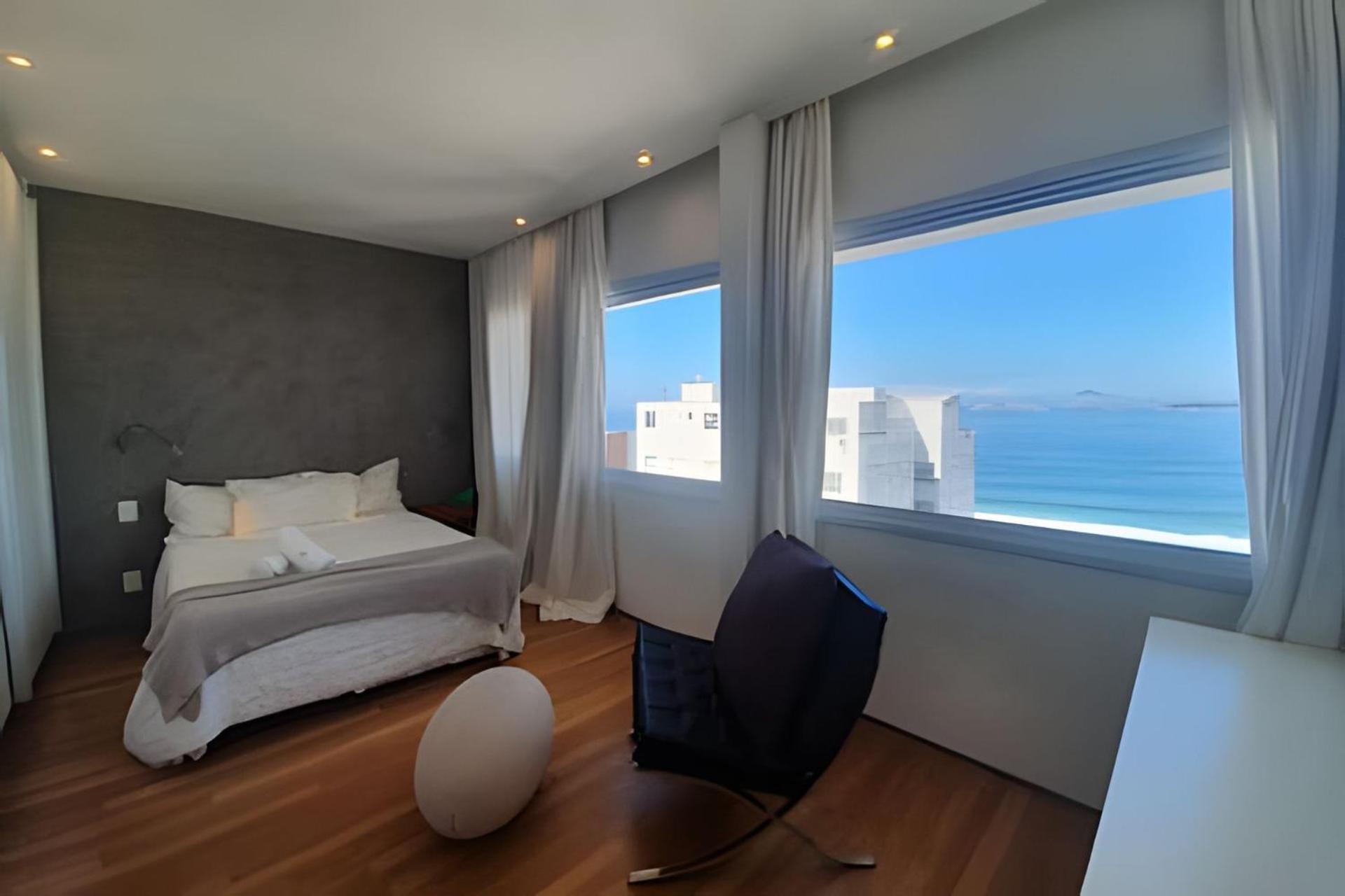 Hr.136 - Maravilhosa Cobertura Triplex Alugar Em Ipanema Com Vista Mar E Piscina