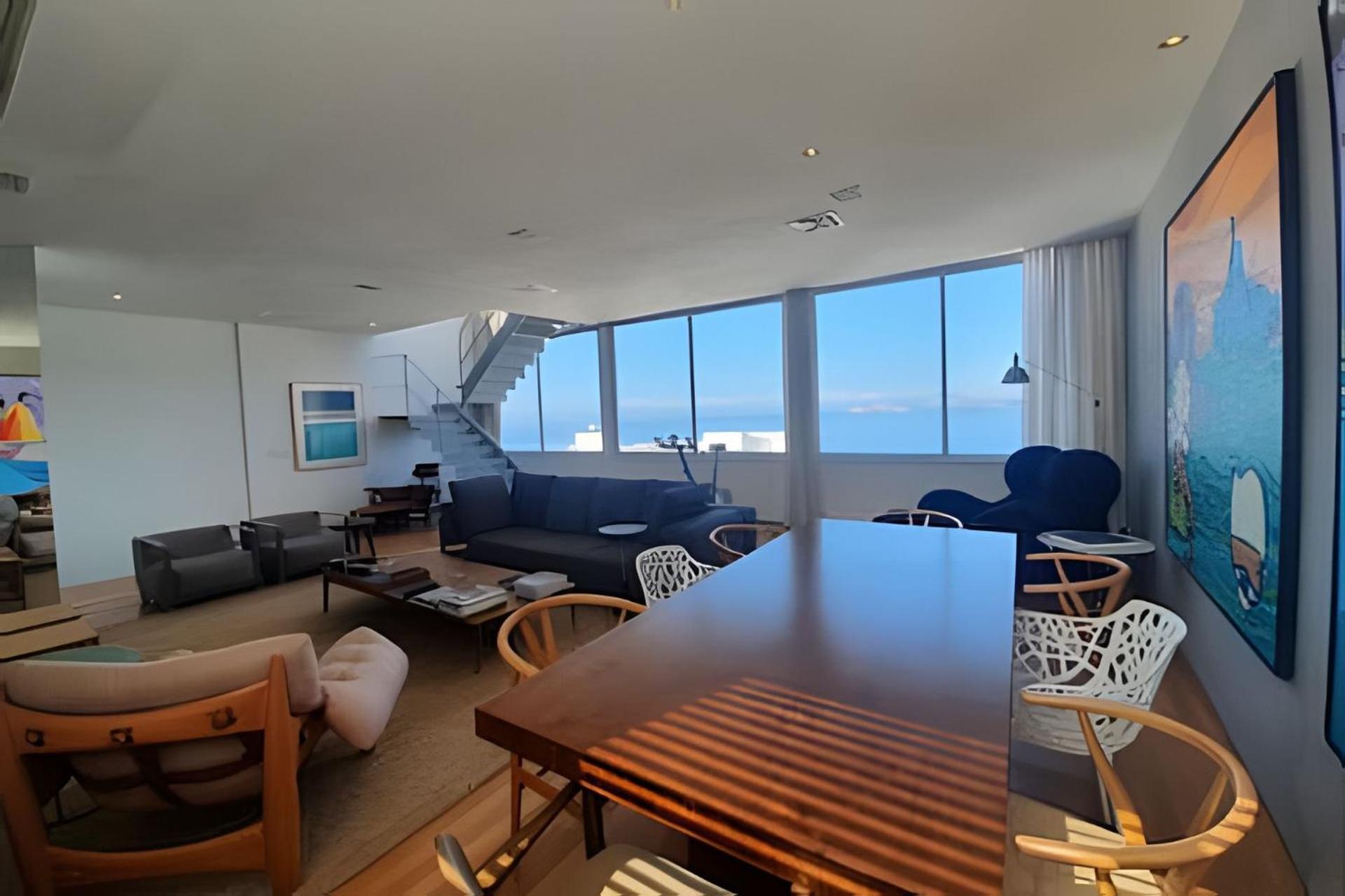 Hr.136 - Maravilhosa Cobertura Triplex Alugar Em Ipanema Com Vista Mar E Piscina Apartamento Rio de Janeiro