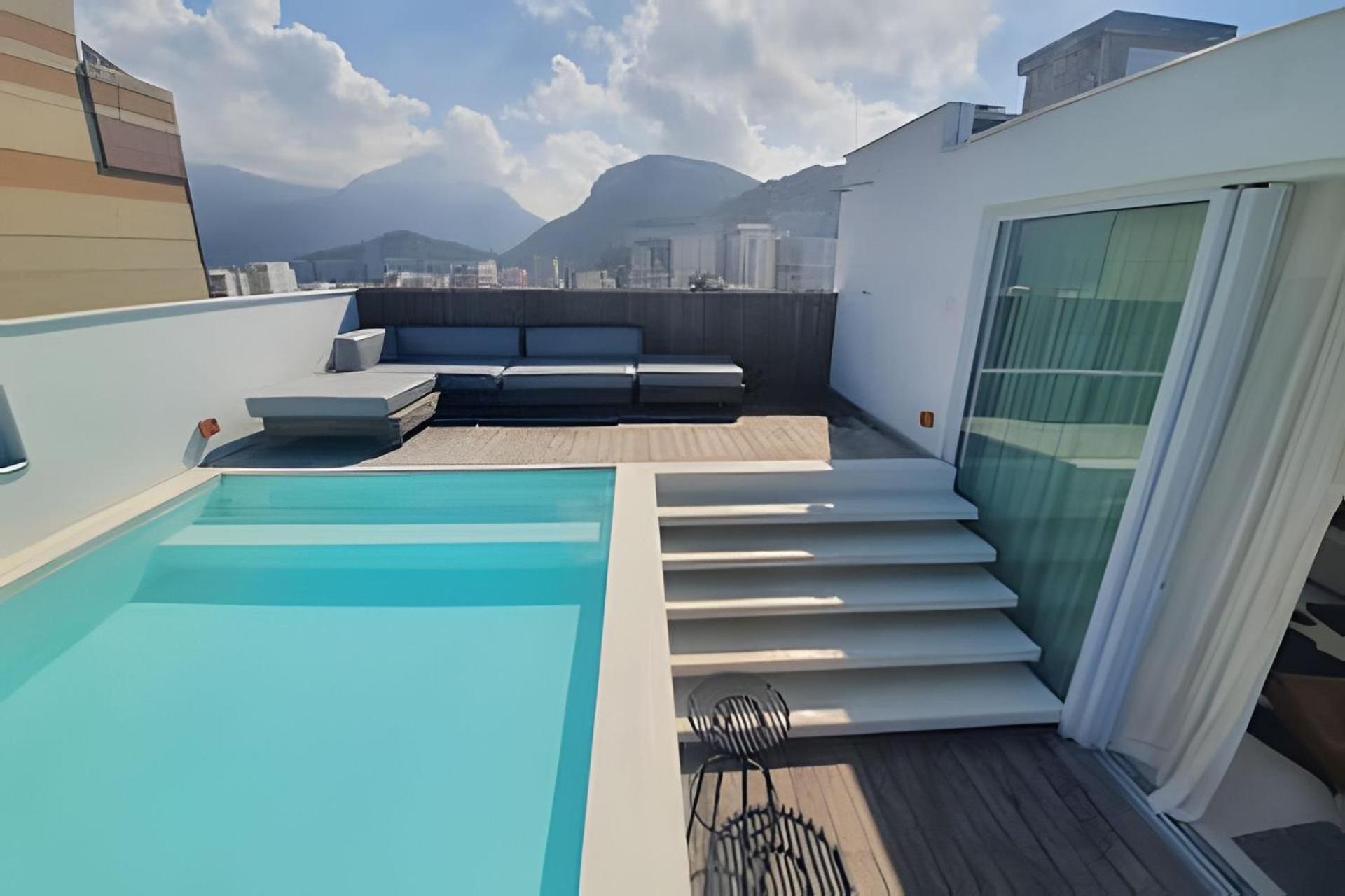 Apartamento Hr.136 - Maravilhosa Cobertura Triplex Alugar Em Ipanema Com Vista Mar E Piscina *