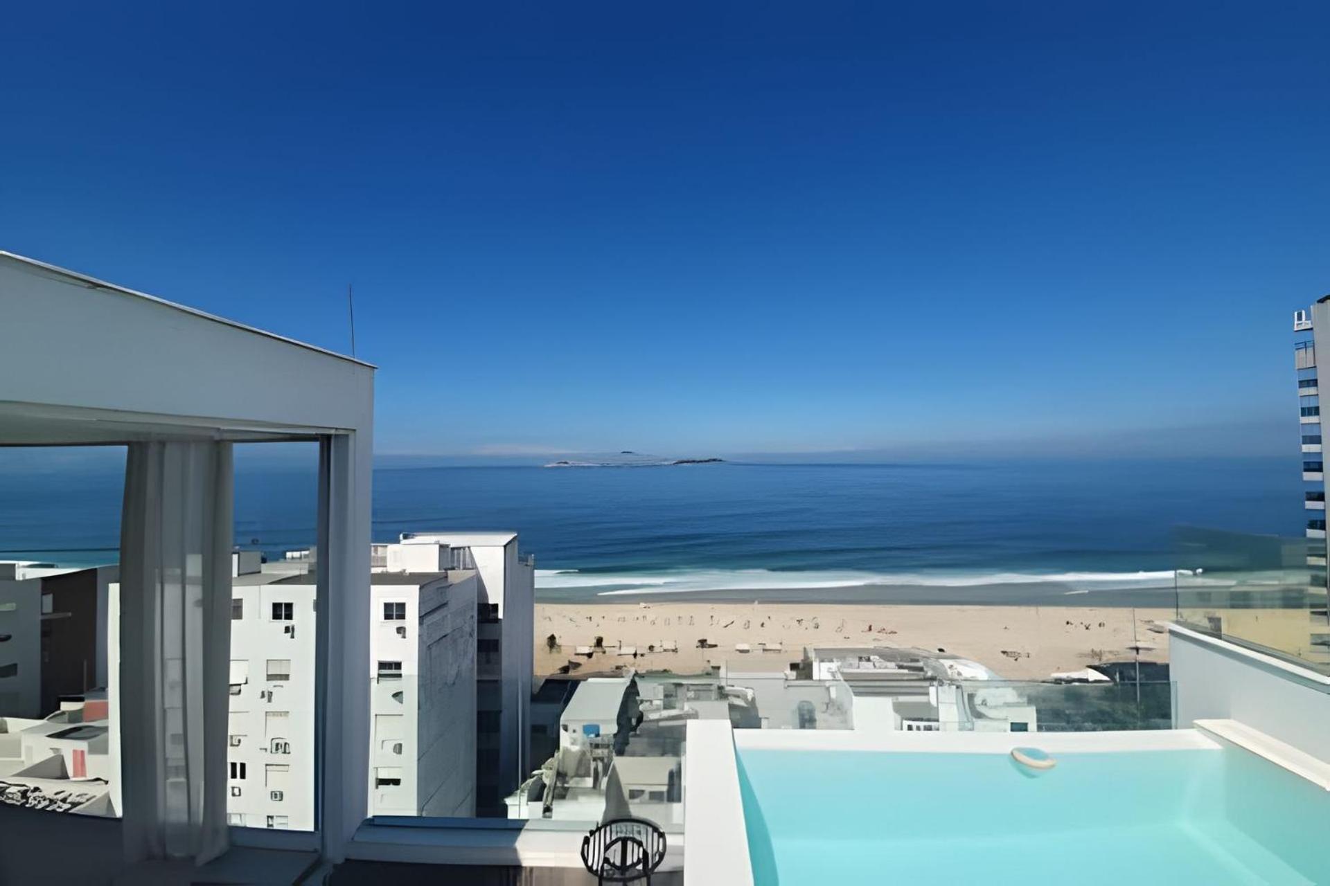 Hr.136 - Maravilhosa Cobertura Triplex Alugar Em Ipanema Com Vista Mar E Piscina * Rio de Janeiro
